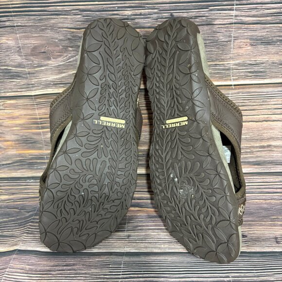 Merrell Terran Slide II Women's Brown‎ Slide Sandals - Picture 6 of 8